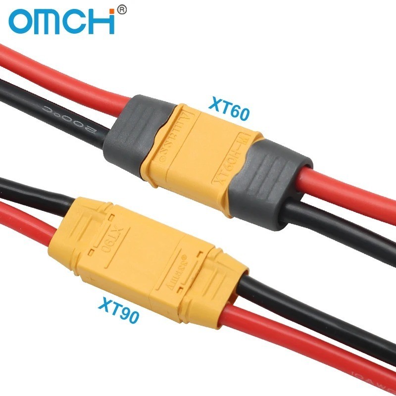 1 Pair Of XT60 Battery Male Female Connector Plug With Silicon 12 AWG Wire Cable