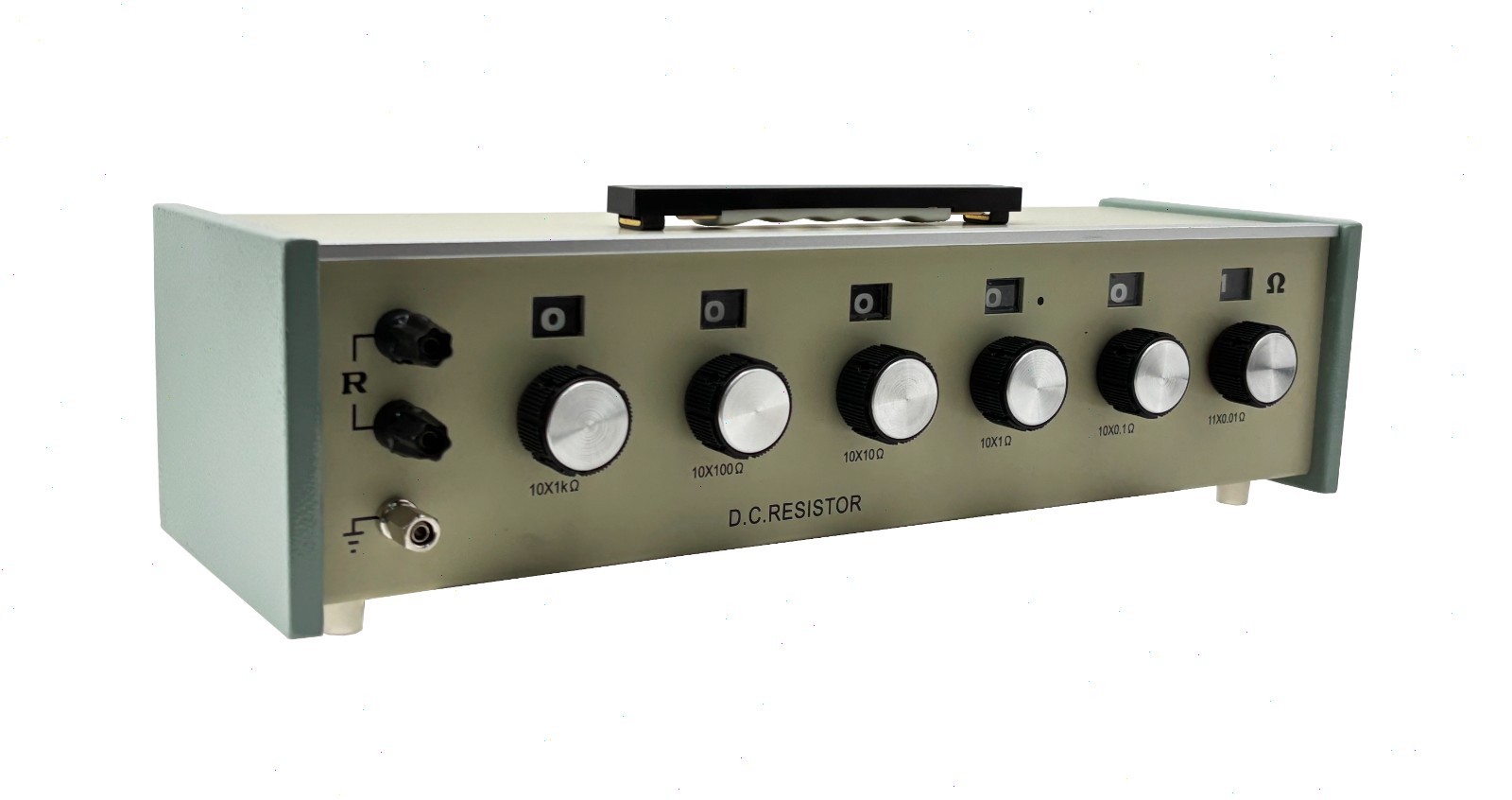 Decade Resistor DC Resistance Box with Range 0.01~11111.11Ω Resolution 0.01Ω