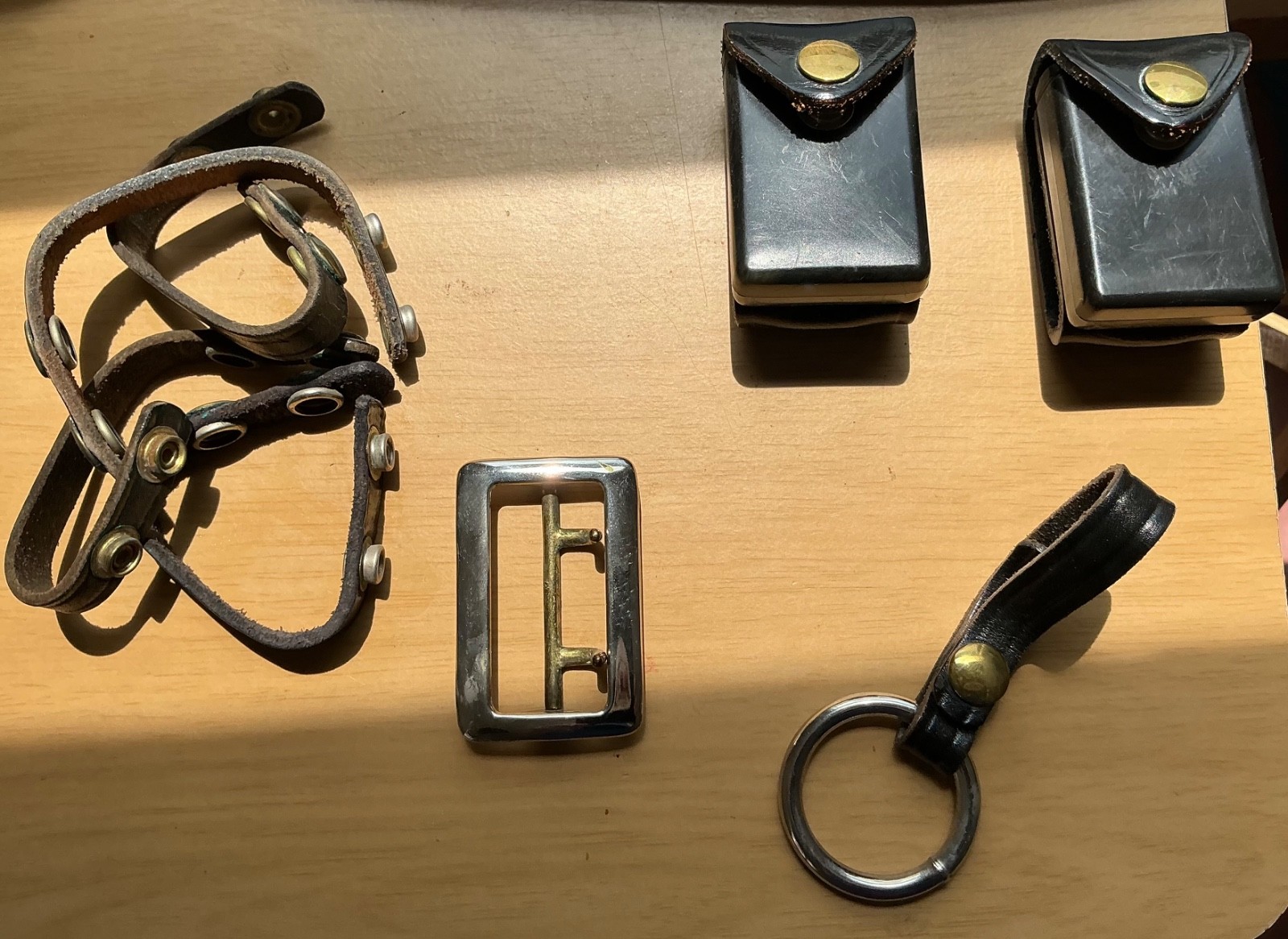 Bianchi B2 Belt 32″ Model B2M & cuffs, case, keepers + 520 GIFT see last photo