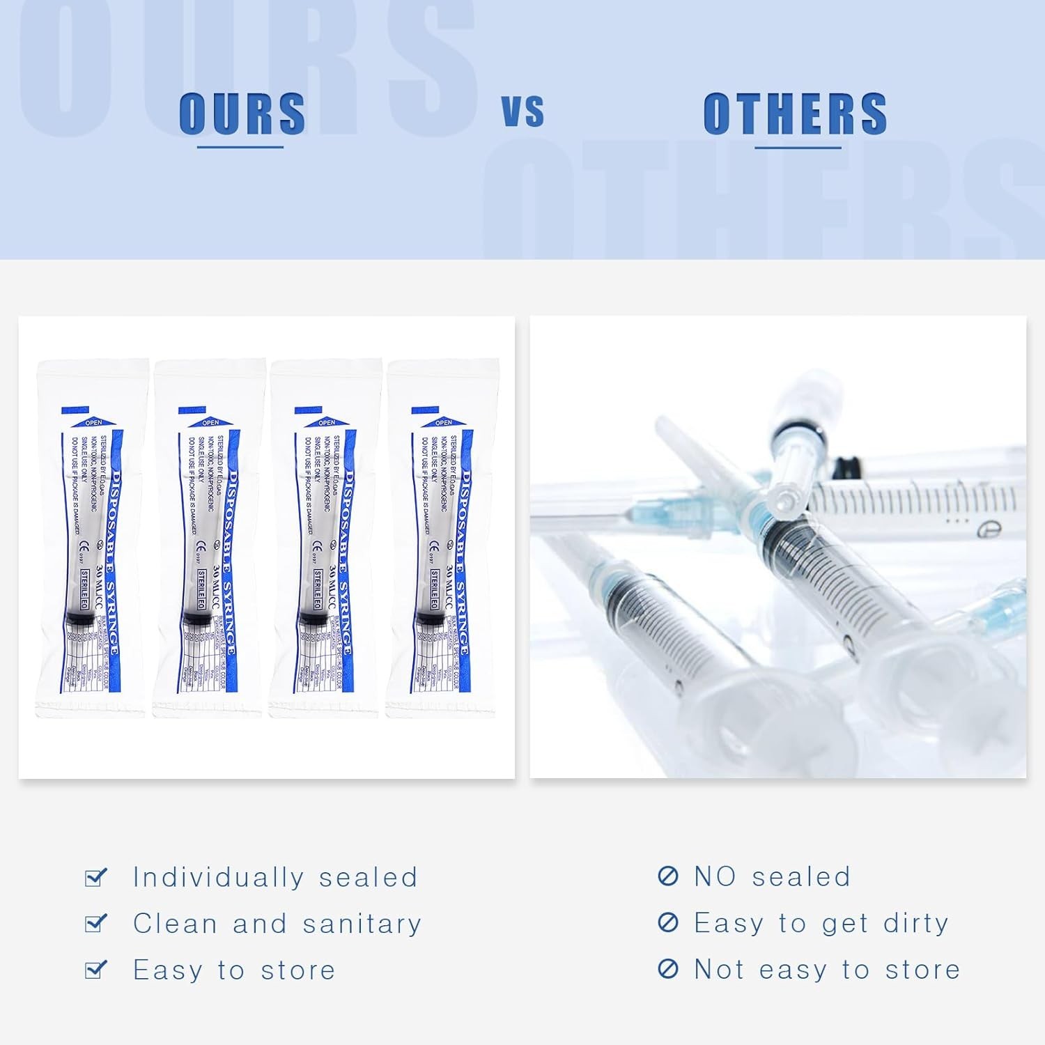10 Pack Plastic Syringe Liquid Measuring Syringes Without Needle for Epoxy Re…