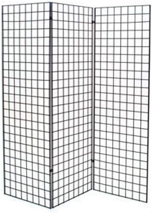 – Commercial Grade Gridwall Art Display Panels-Z Unit Includes Three 2’X6’Panels