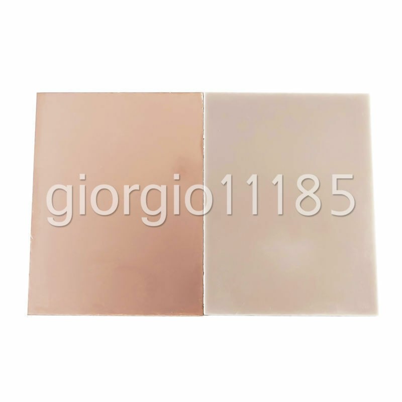 FR4 One Single Side PCB Copper Clad Laminate Board 7x10cm ~ 20x30cm