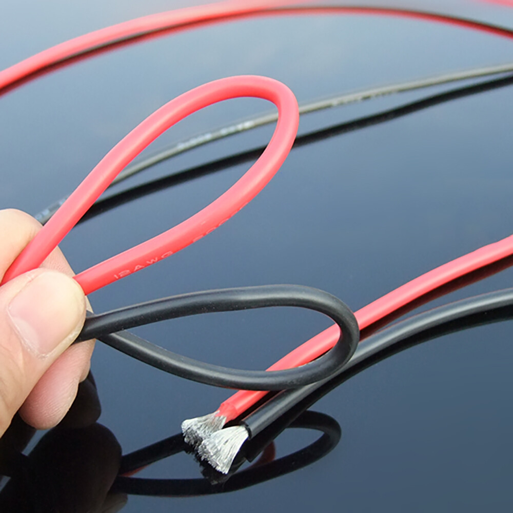 Flexible Soft Silicone Wire Cable 8/10/12/14/16/18/20/30 AWG Tinned Copper RC