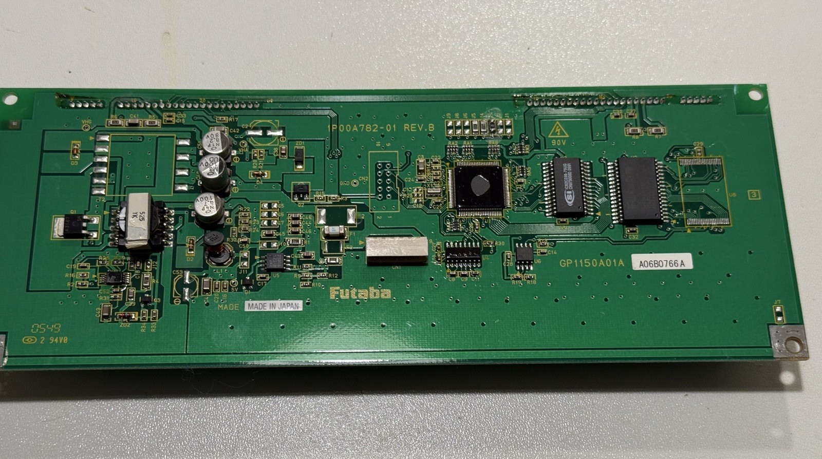 1pc used FUTABA IP00A782-01 REV B GP1150A01A Vacuum Fluorescent Display B04-1