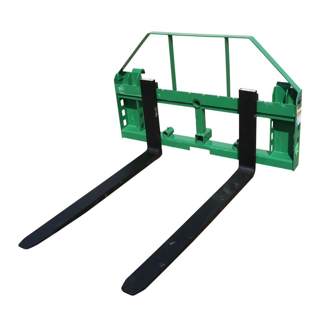 Titan Attachments Pallet Fork Frame with Receiver Hitch and Fork Blades 48″