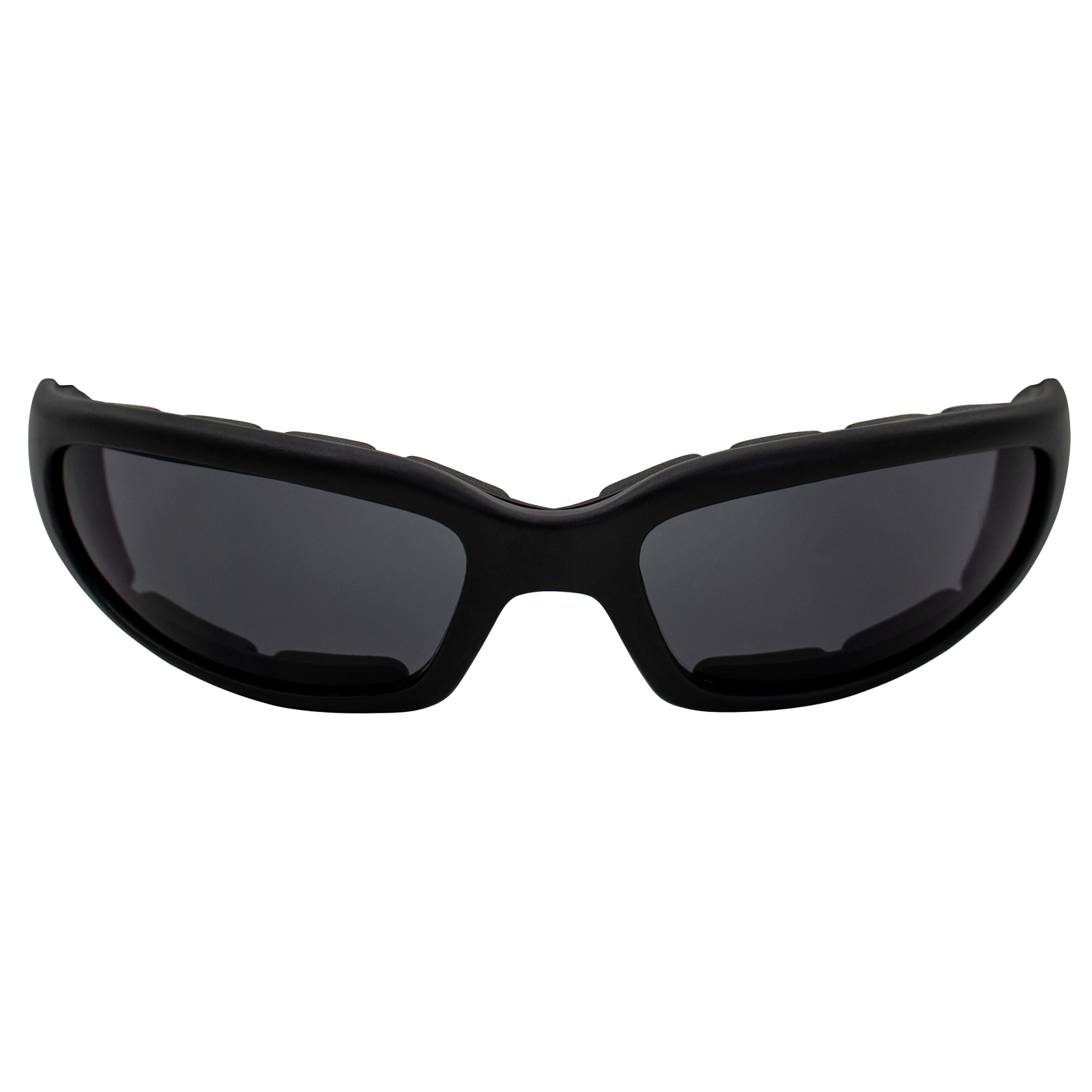 Global Vision Chicago Padded Motorcycle Sunglasses 2 Pack Clear & Smoke Lenses