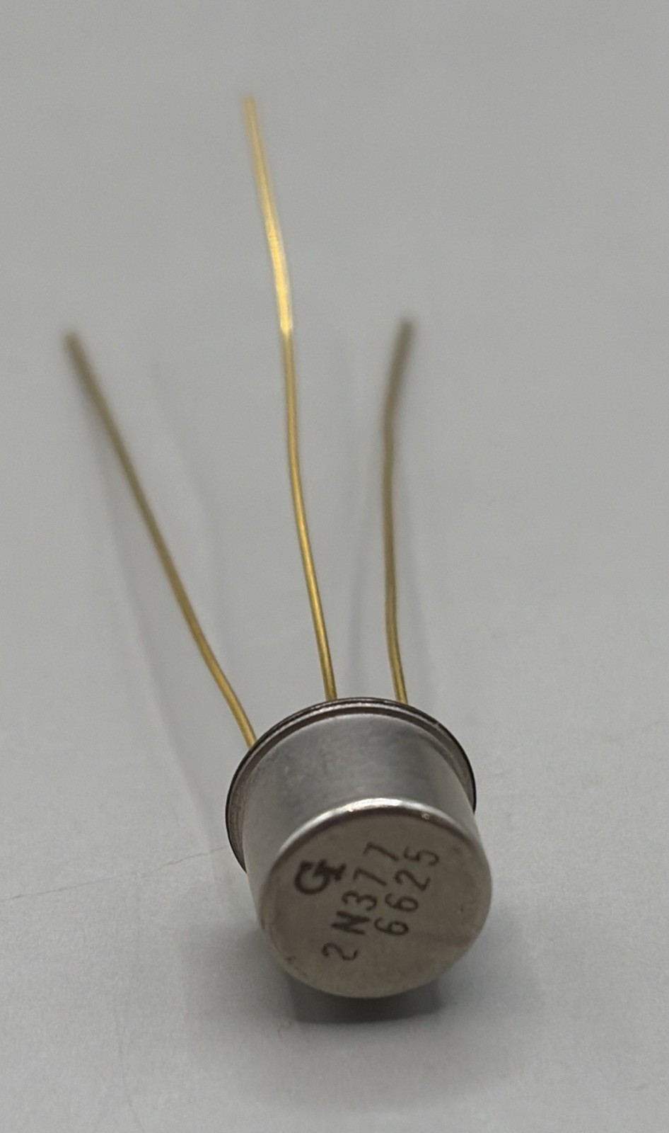 NOS 2N377 GERMANIUM STANDARD TOP-HAT POWER TRANSISTOR QTY 1