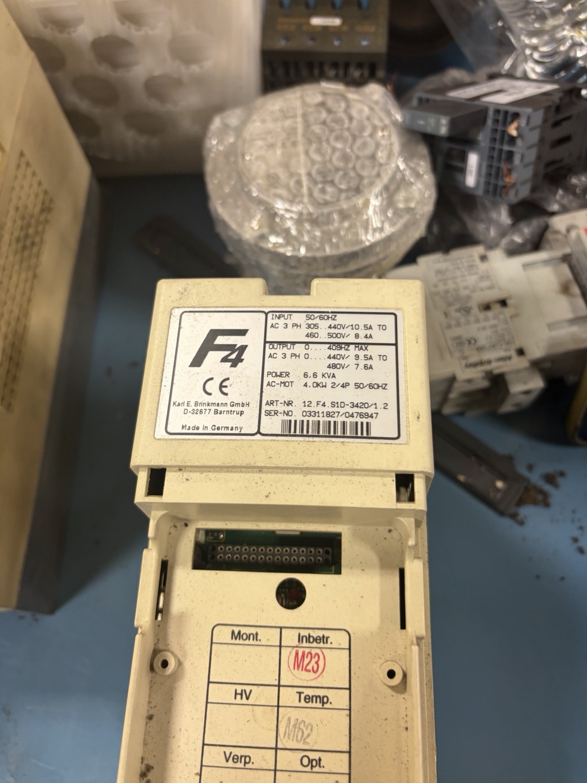 KEB 12.F4.S1D-3420/1.2 COMBIVERT DRIVE 12F4S1D3420 12.F4.S1D-3420