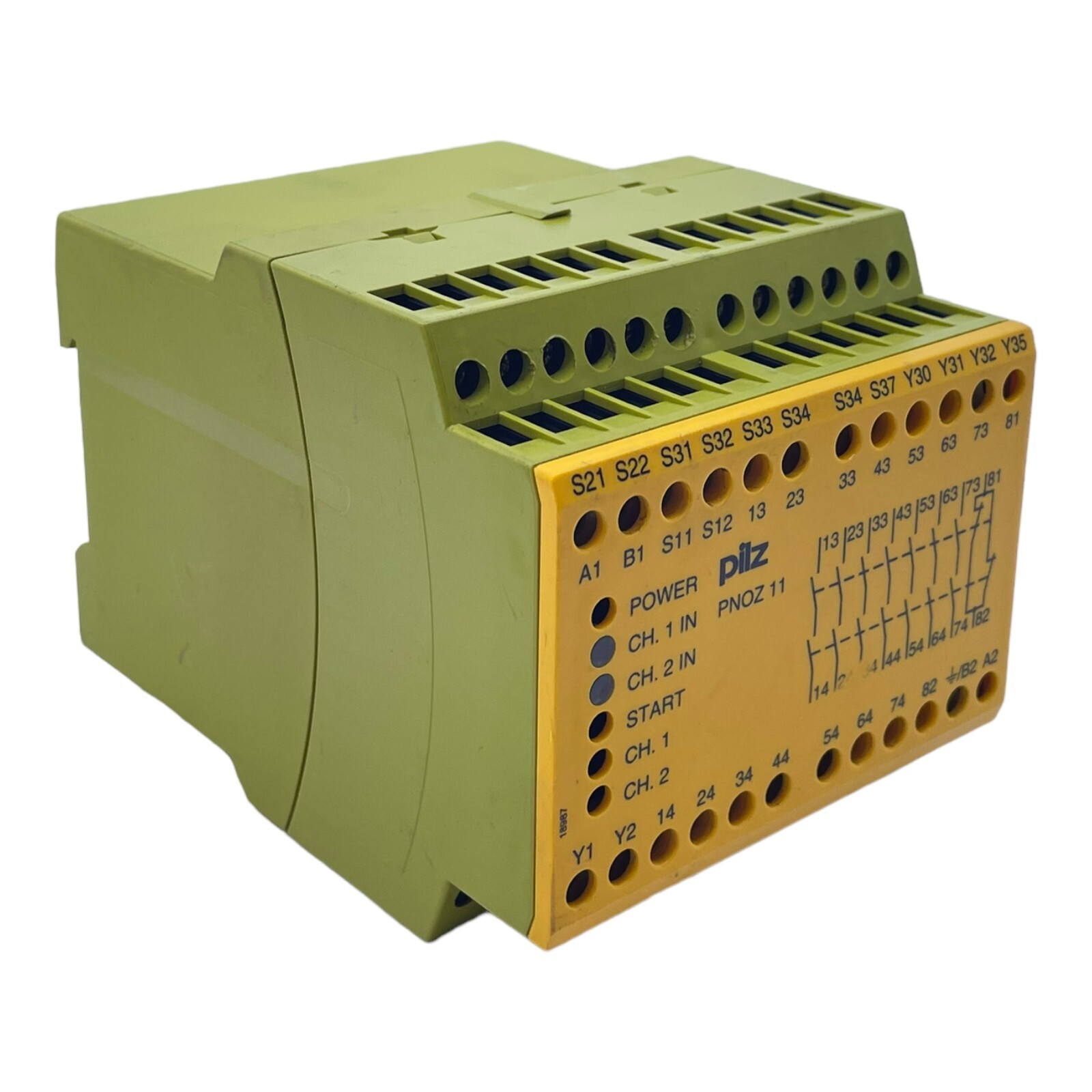Mushroom PNOZ11 Safety Relay 774080 24V DC 50/60Hz 230-240V AC 230V 5.0 240V 8