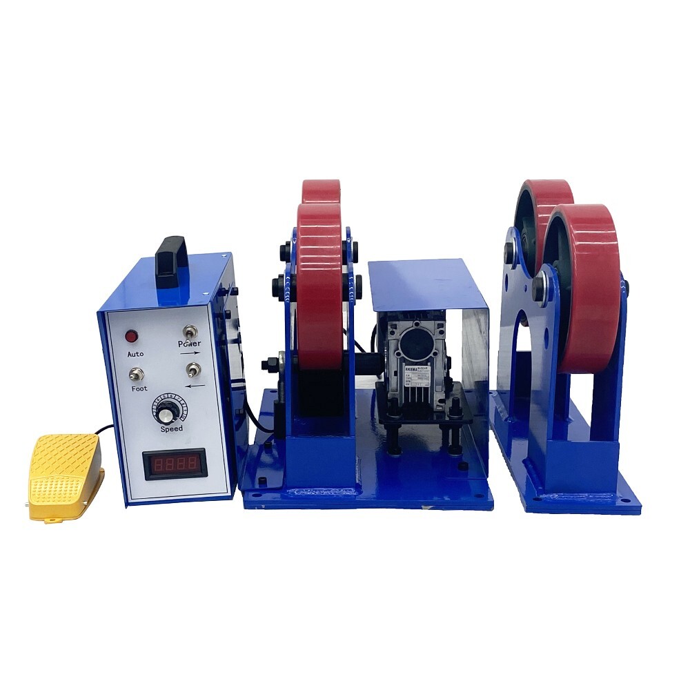 Welding Turning Roll Weld Positioner 1Ton LBS Welding Support Welder Rotator New