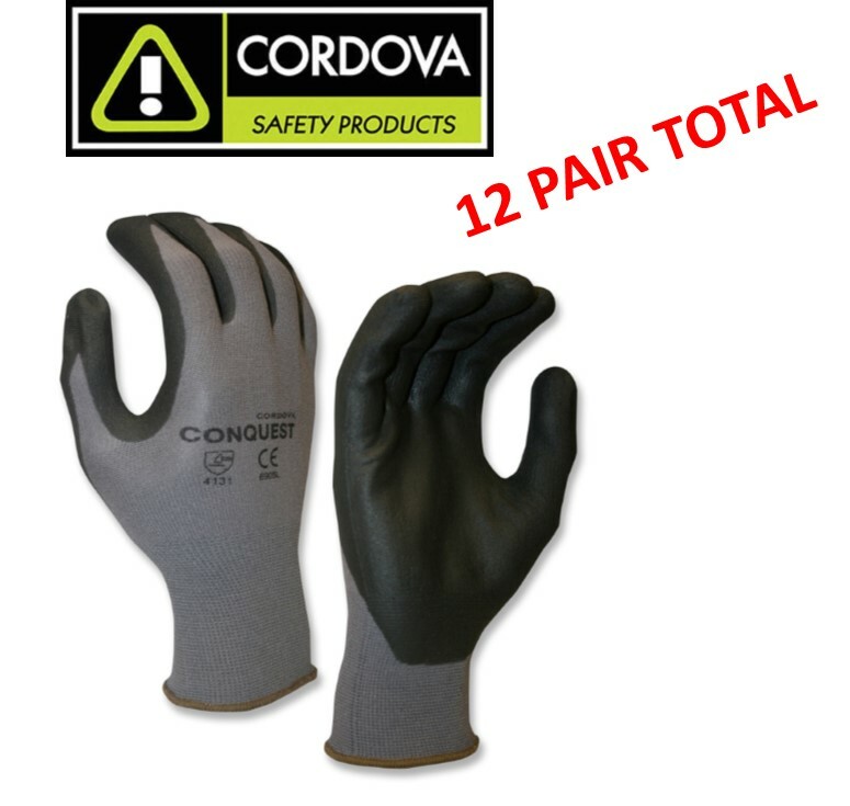 Ultimate Maxi Micro Foam Nitrile Coated Gloves, Cordova #6905, 12 Pair – SM-XL