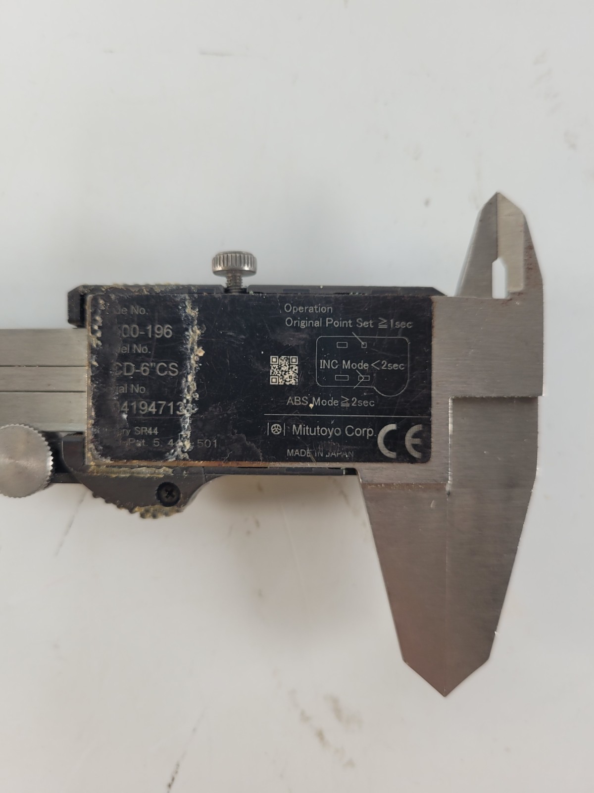 Mitutoyo 500-196-30 Absolute Digimatic Caliper 0-6 inch 150mm Digital Measuring