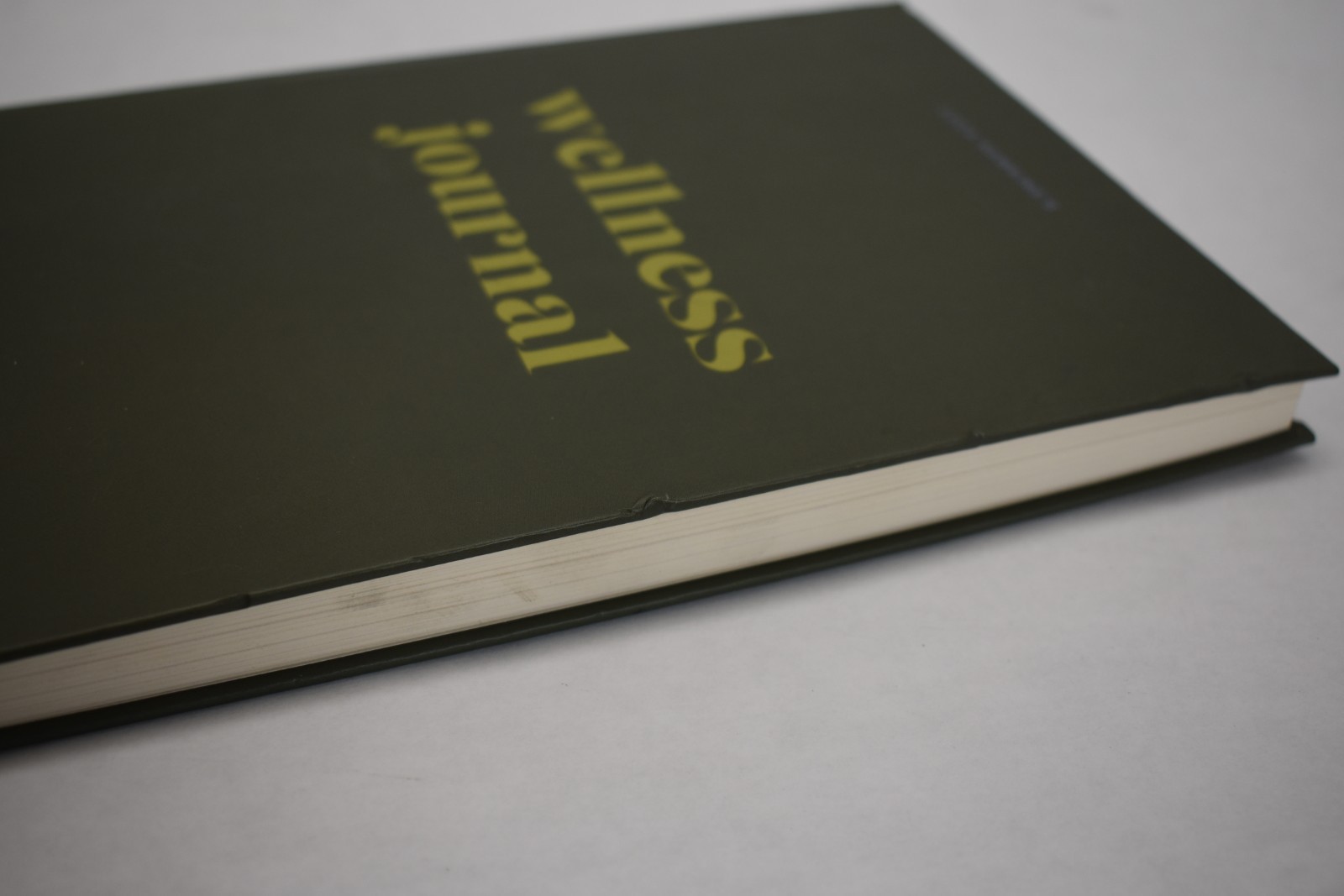 Papier Wellness Journal Luca Hawkin’s Army Green Blank Unused Journal Notebook