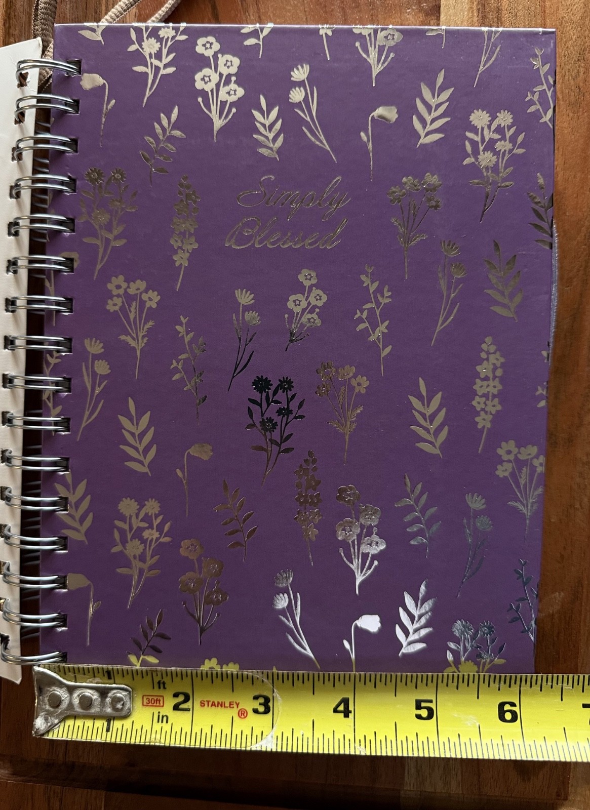 Lined Journal Notebook with ring bookmar Hardcover Journal for Writing, A