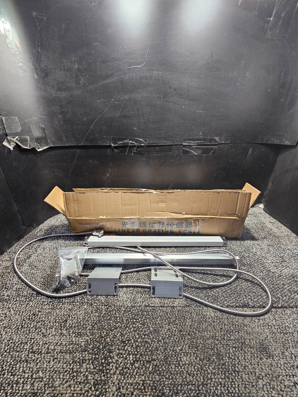 TOAUTO ISO9002 Digital Readout DRO Glass 400mm Linear Scale for CNC Milling