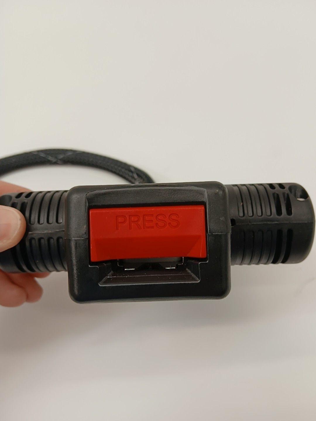 Safe-Strap RLREM Remote Sensing Restraints Cable Safety Black Replacement