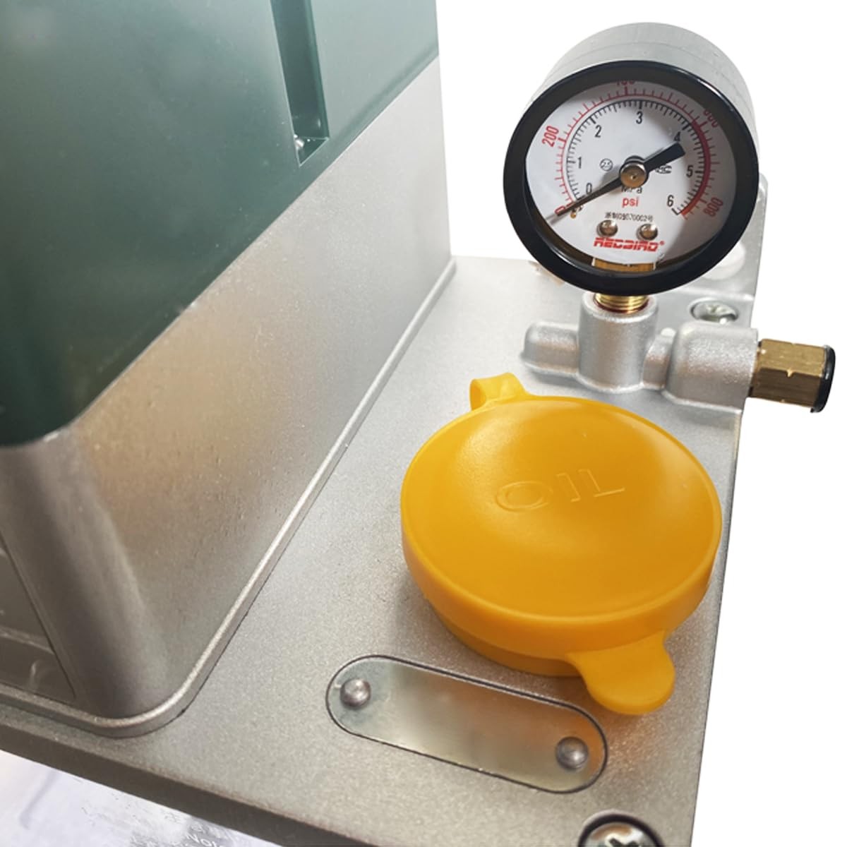 INTBUYING 110V Automatic Lubricating Oil Pump with Pressuracity