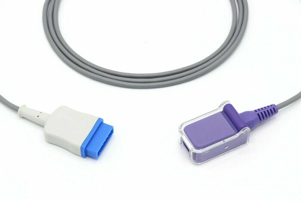 GE Nellcor Oximax Compatible Adapter Cable 2021406-001 – Same Day Shipping