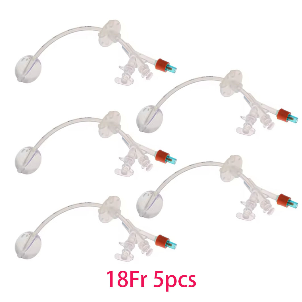 New High Quality Disposable Silicone Gastrostomy Feed PEG Tube Gastrostomy Tube