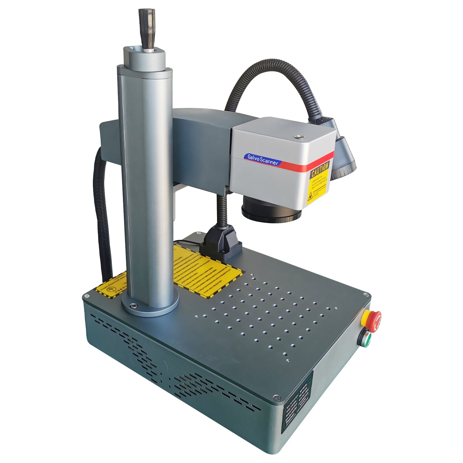 USA 50W Fiber Laser Metal Steel Mark Engraver Machine Ezcad Rotary axisFEDEX FDA