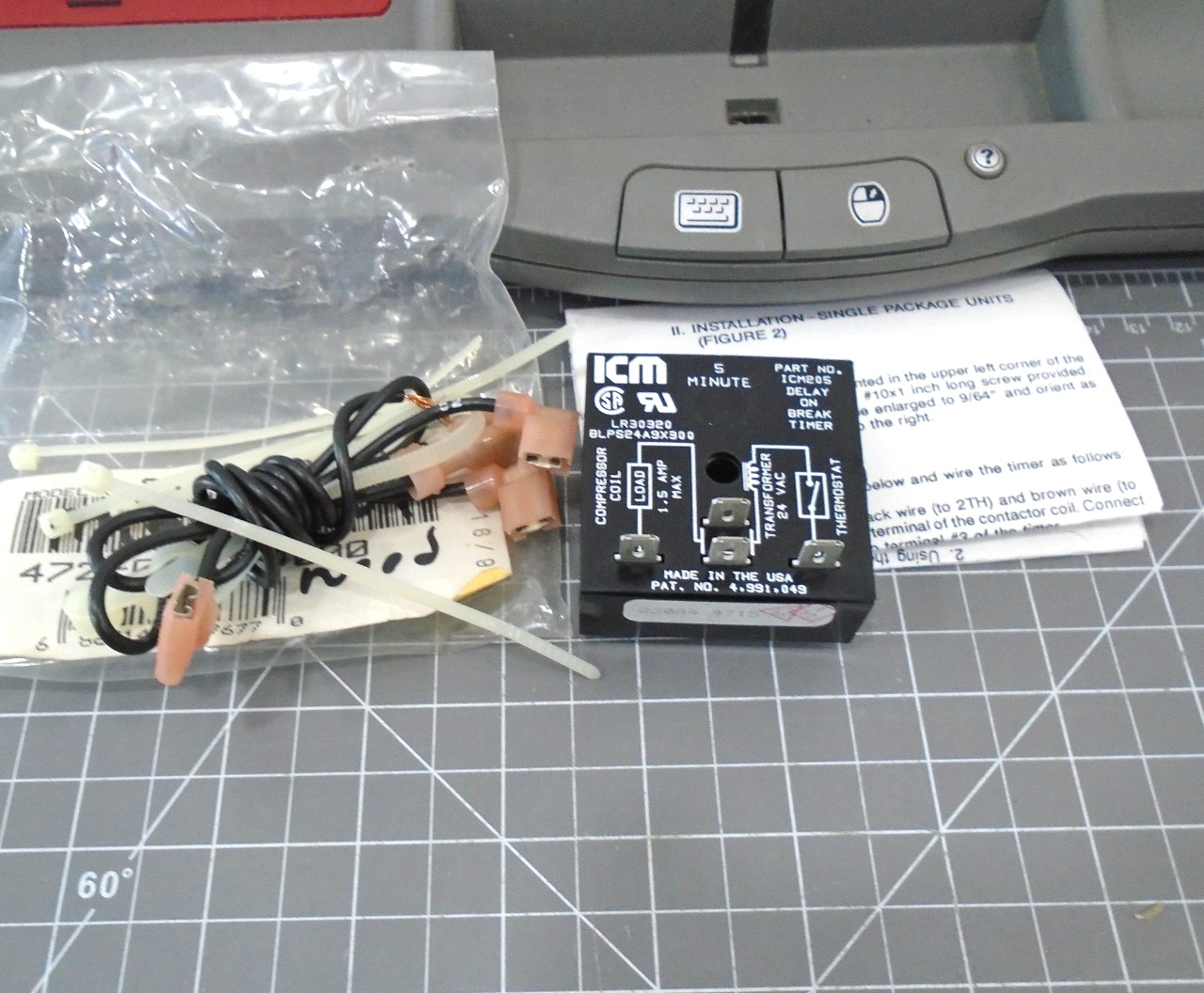 NEW ICM Delay on Break Timer ICM205 5 minute BLPS24A9X300