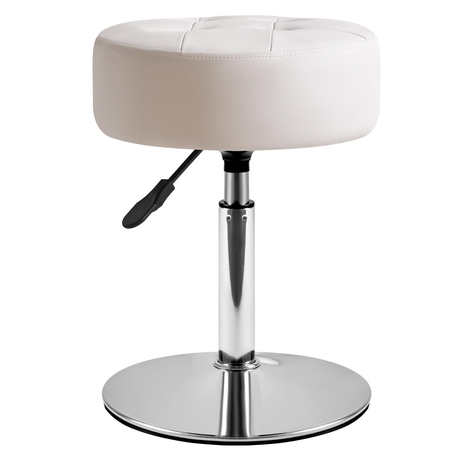 IBUYKE Height Adjustable 360°Swivel Height: 41-53Cm (16-21 Inches), White