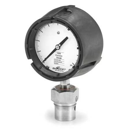 Ashcroft 451259Sd04l/50312Hh04txcf60#/Vac Pressure Gauge With Diaphragm Seal,