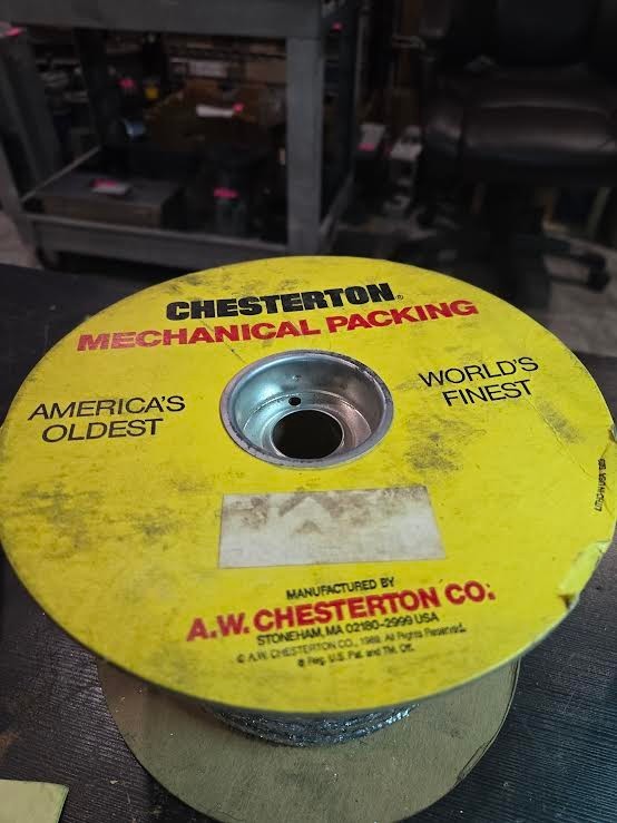 CHESTERTON PACKING 1760 5 POUNDS 3/4″ PTFE Graphite High Speed Pump NEW $199