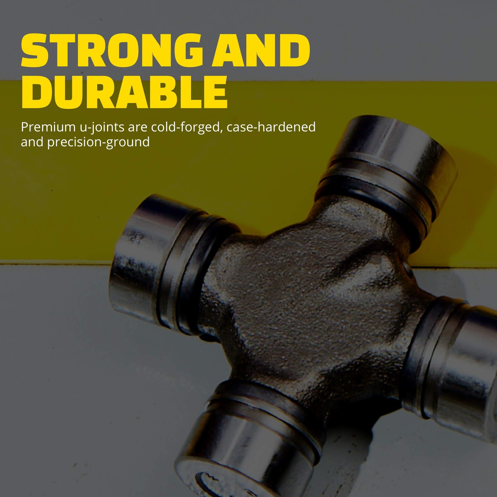 MOOG 880 Greaseable Premium Universal Joint for Our 1300 Series; Rockwell L14 S
