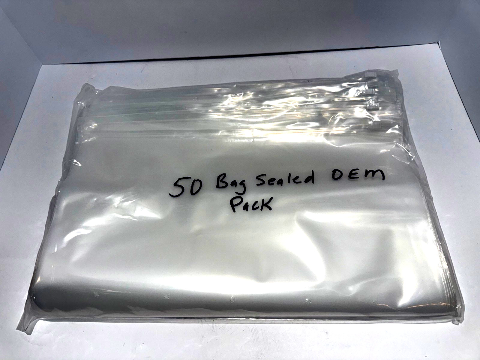 16x12x3 MIL Slider Zip Bags Heavy Duty FDA Food Safe Poly 2 GALLON LAD 4087