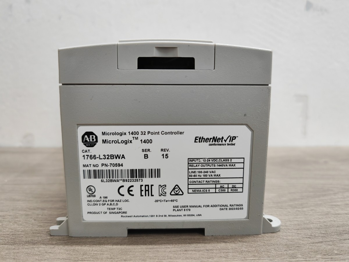 NEW Sealed Allen-Bradley 1766-L32BWA MicroLogix 1400 32 Point Controller