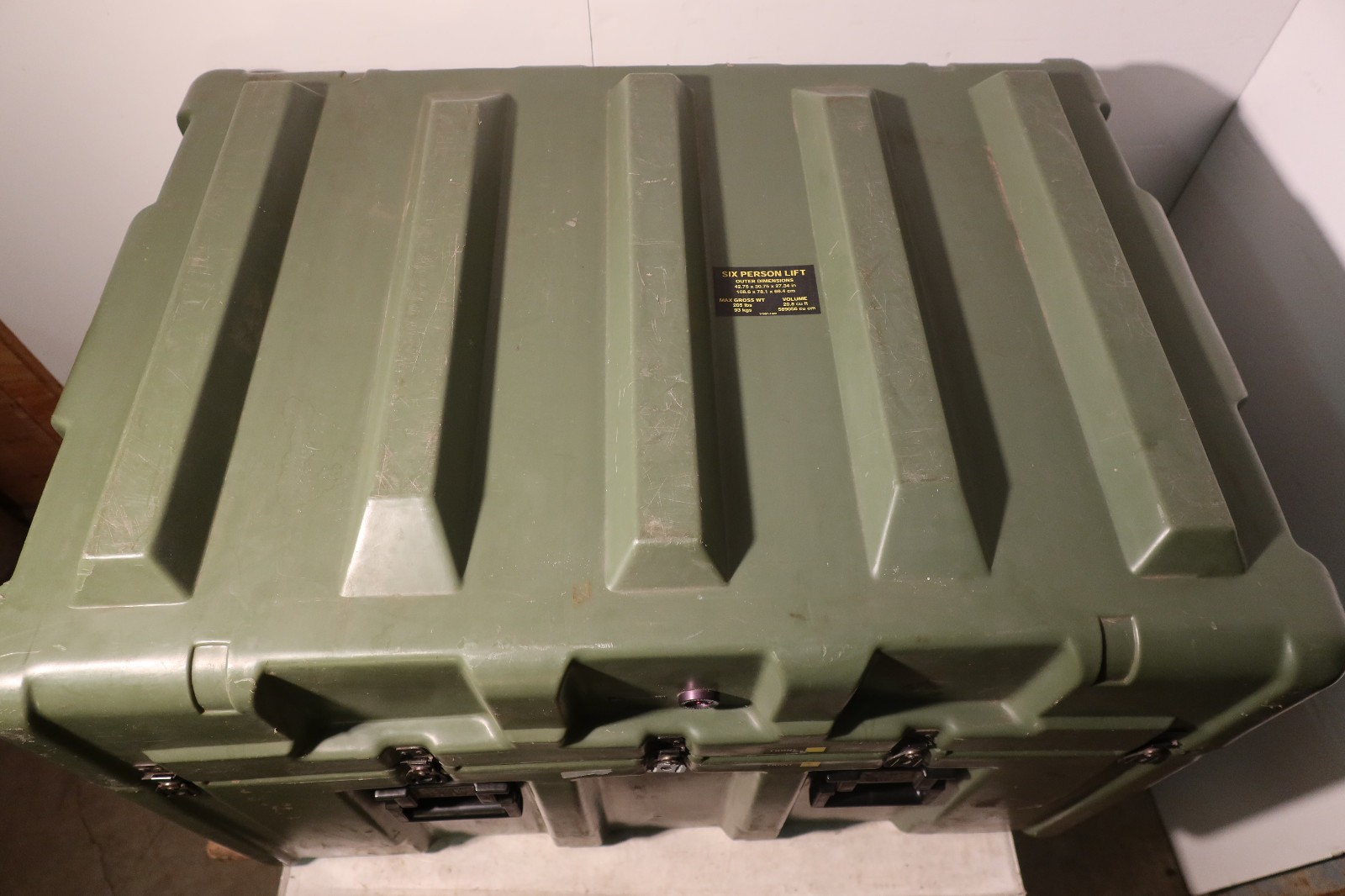 Hardigg Pelican Single Lid Hard Case AL4028-1608 Expedition Duty 43x31x28