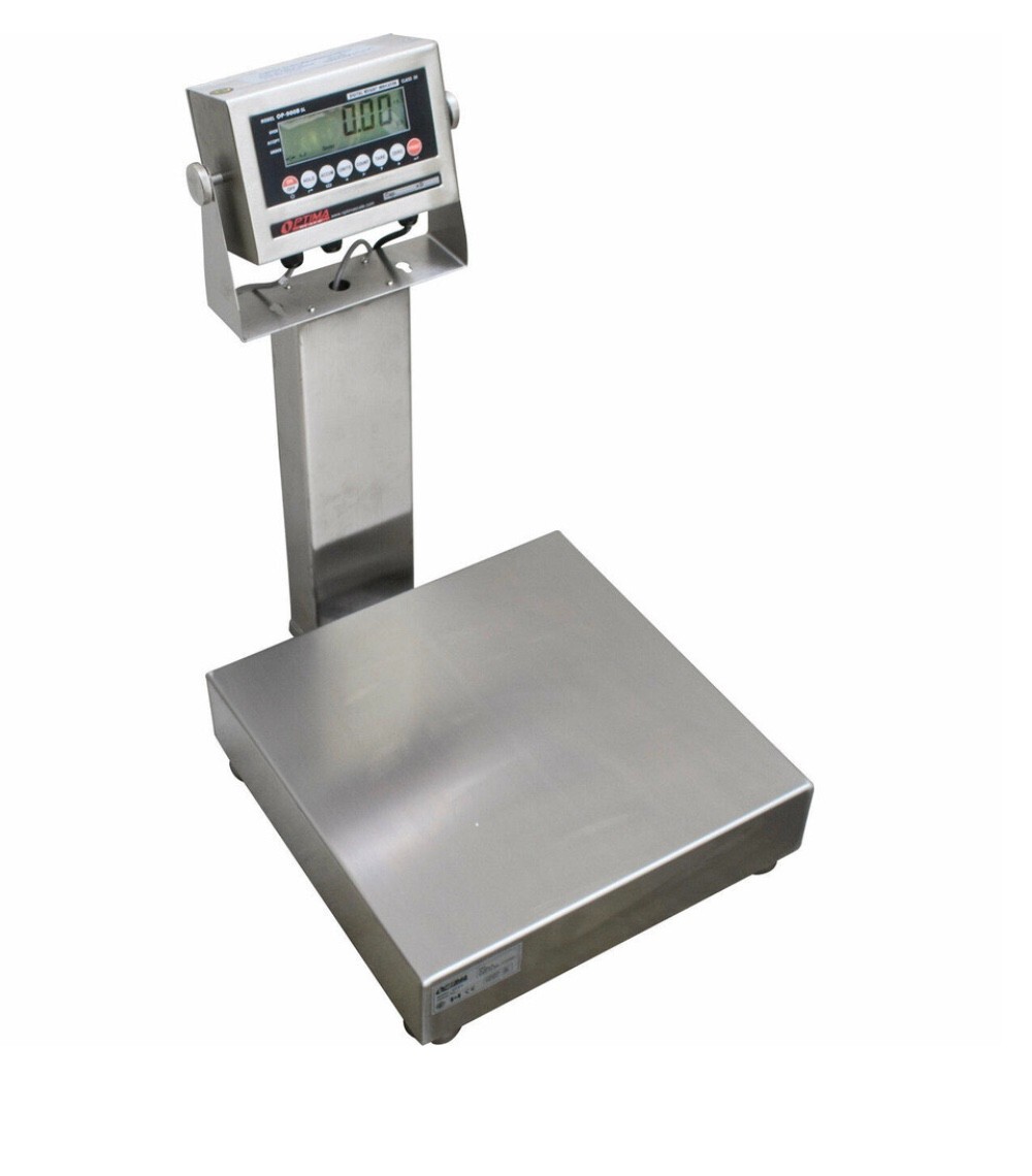 MNM Scales Waterproof Bench Scale 400 LB x 0.1 LB Washdown Stainless NTEP 1818