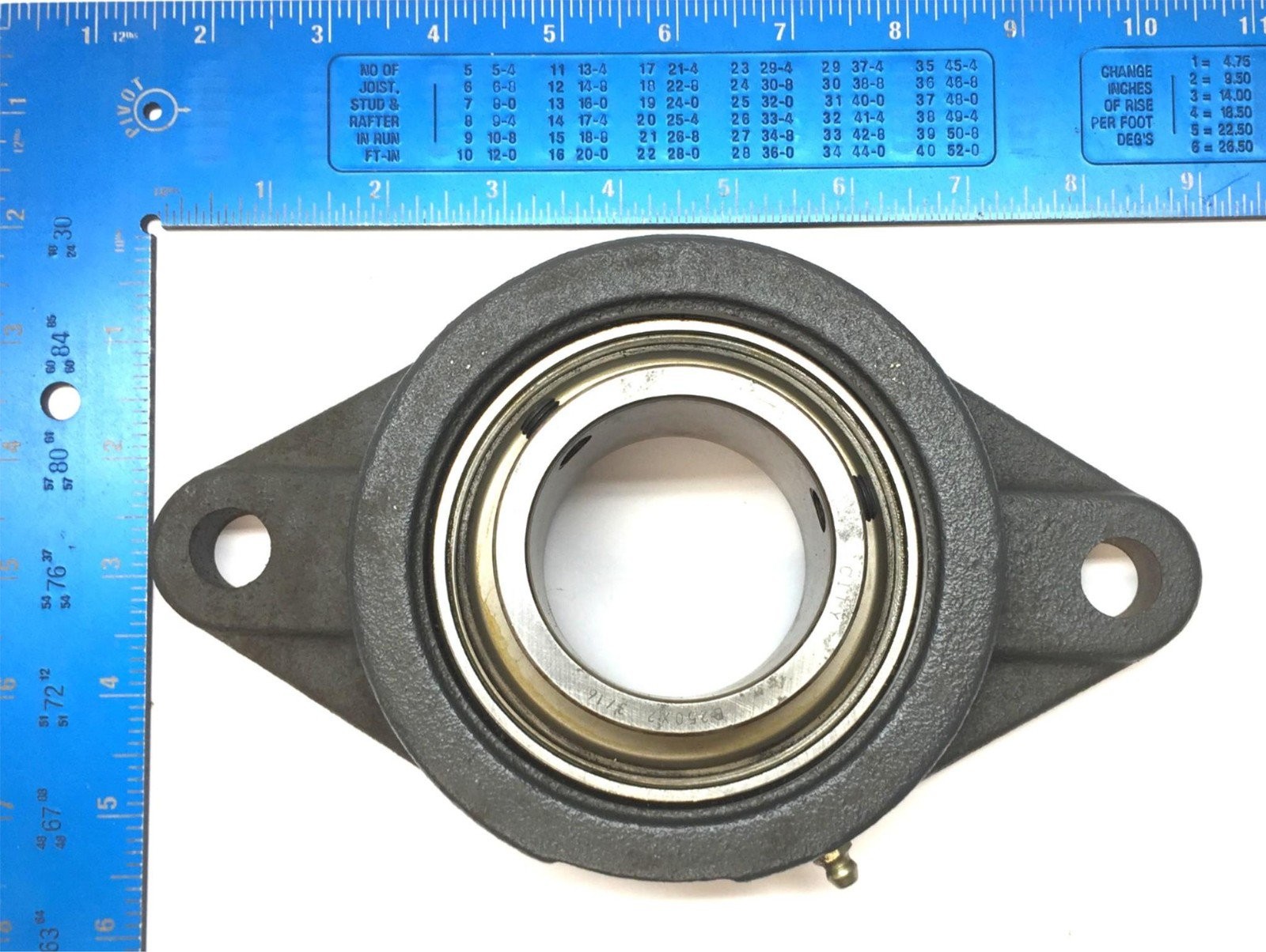 Hub City 2-Bolt Flange Flush Mount Pillow Block Bearing B250X2 3/16 (292A) NOS