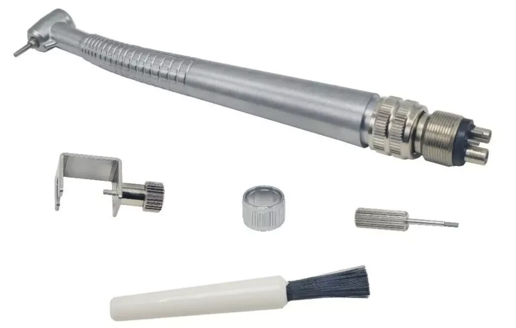 ALPHA AIR High Speed Handpiece 400,000 RPM 2-Hole w/2 to 4 Hole Adaptor – JAPAN