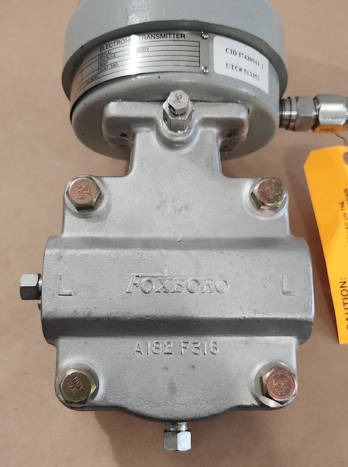 *NEW* Foxboro Weed Instrument N-E13DL-IIL2-C Electronic Transmitter + Warranty!