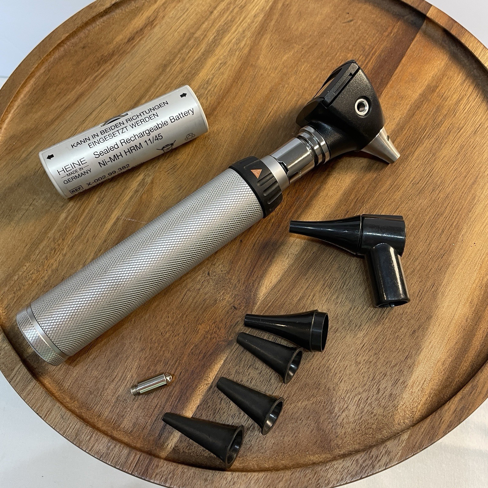 HEINE BETA Welch Allyn Otoscope Rechargeable Handle Set -AS IS Untested-Parts