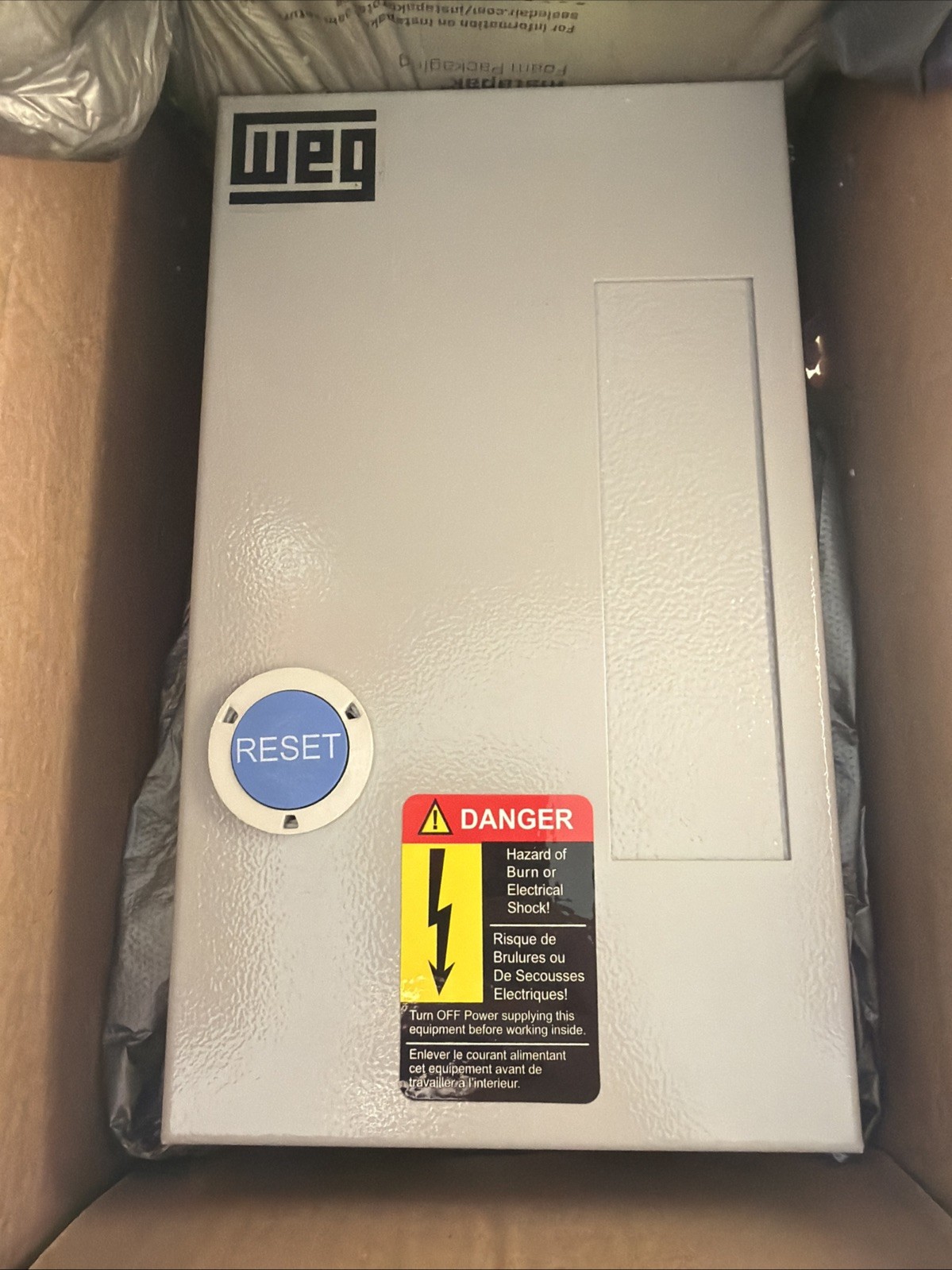 WEG ENCLOSED STARTER