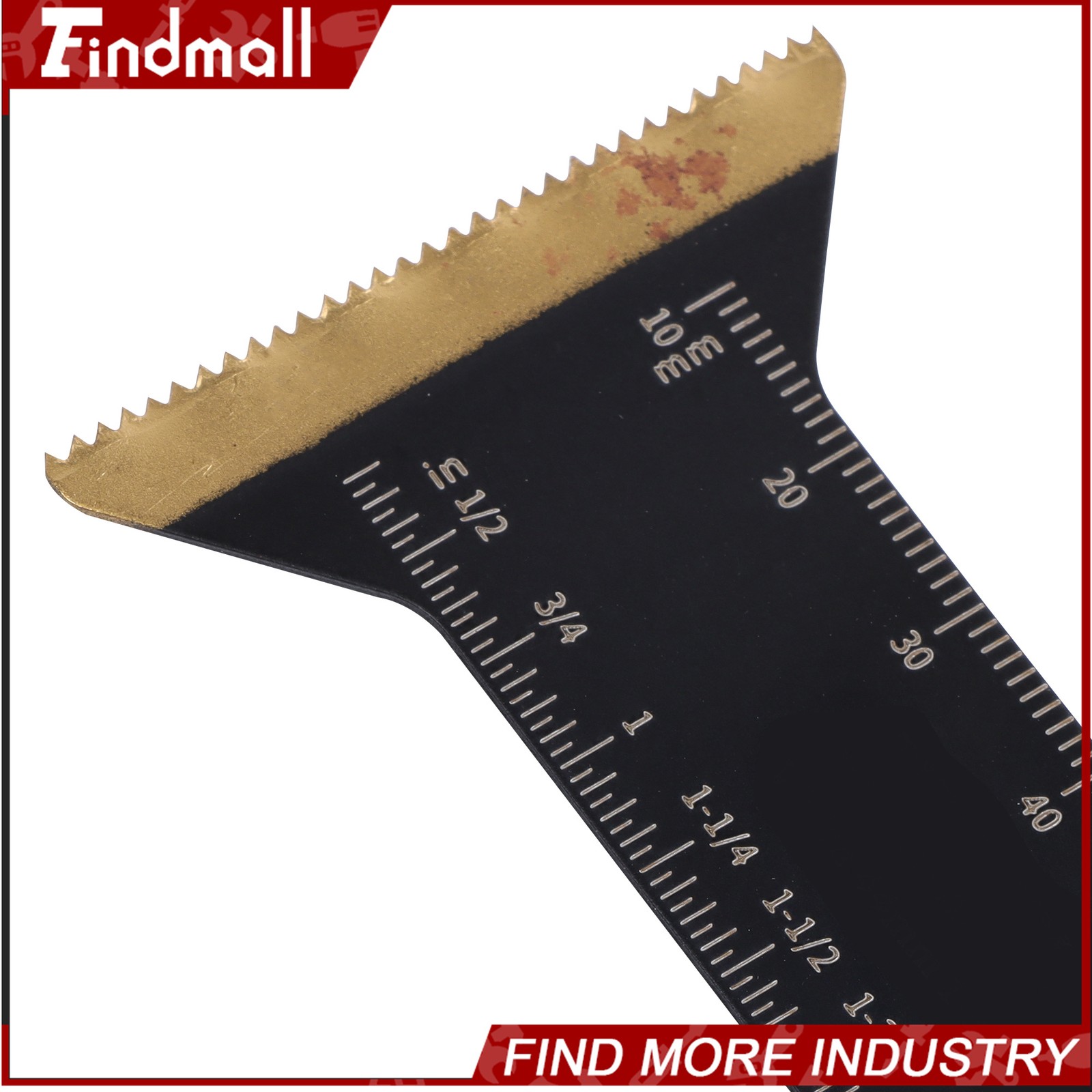 Findmall 16 Pcs Extra-Long Titanium Oscillating Tool Blades Multi Tool Blades