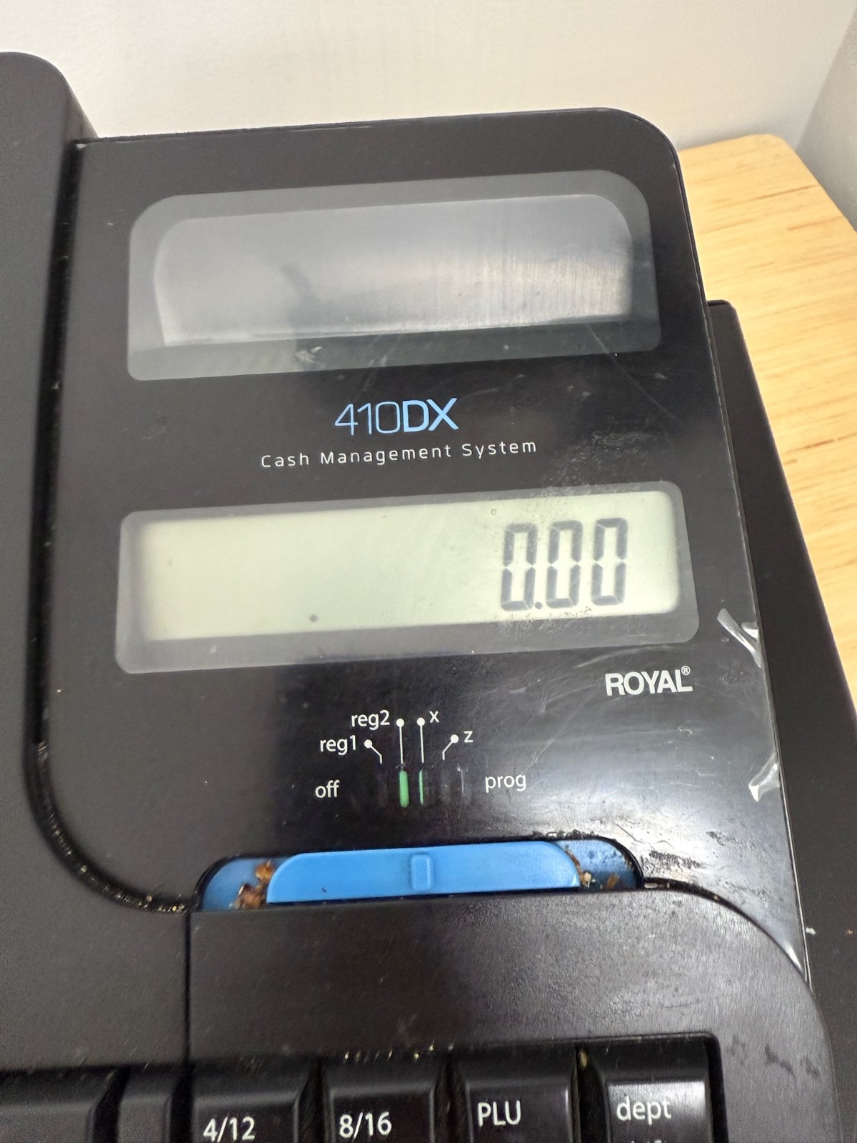Royal 410DX Electronic Cash Register With KEY