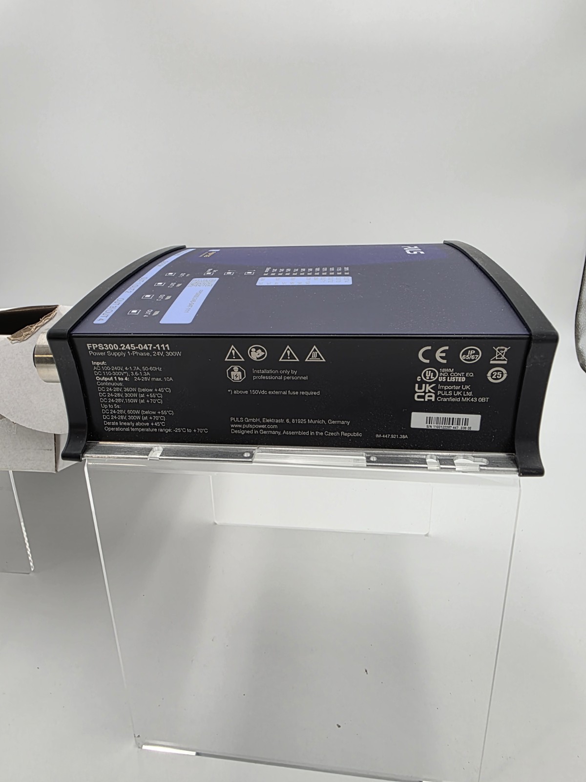 PULS FIEPOS FPS300.245-047-111 24V 300W 10A IP65/67 Field Power Supply