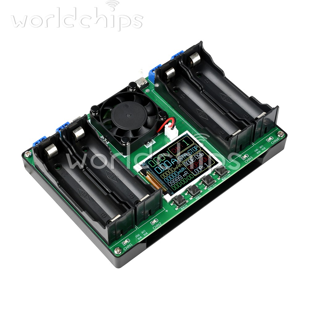 4Channel 18650 Battery Capacity Internal Resistance Tester Auto Charge Discharge