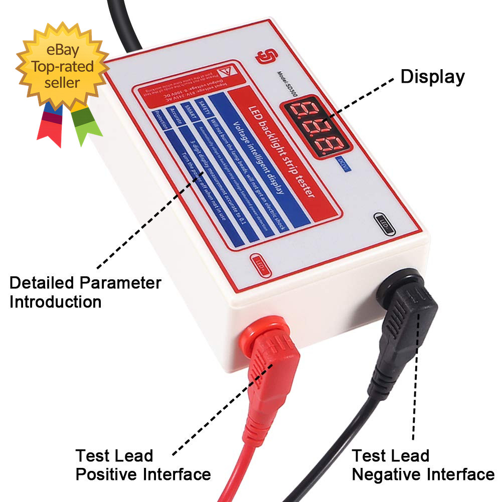 LED Light and TV Backlight Tester Led Strip Lamp Beads Repair Testing Tool