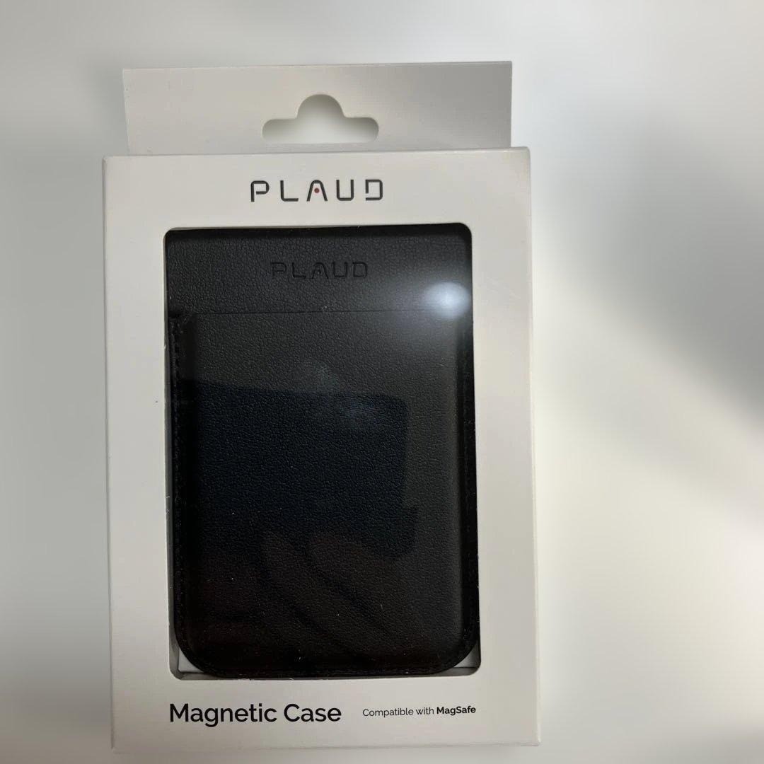 Plaud Note Pro AI Voice Recorder Magnetic Case Black MagSafe Compatible JP New