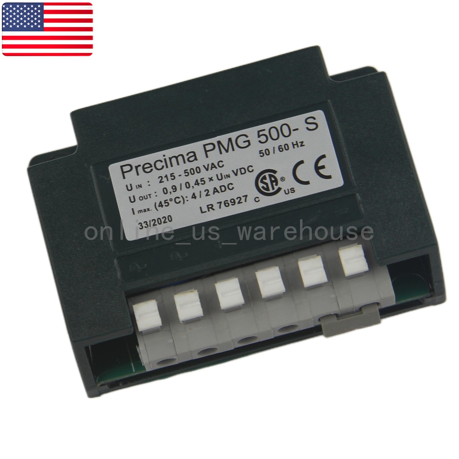 One New Precima rectifier0Hz PMG500-S 215-500VAC 50/60HZ PMG500S – US Stock