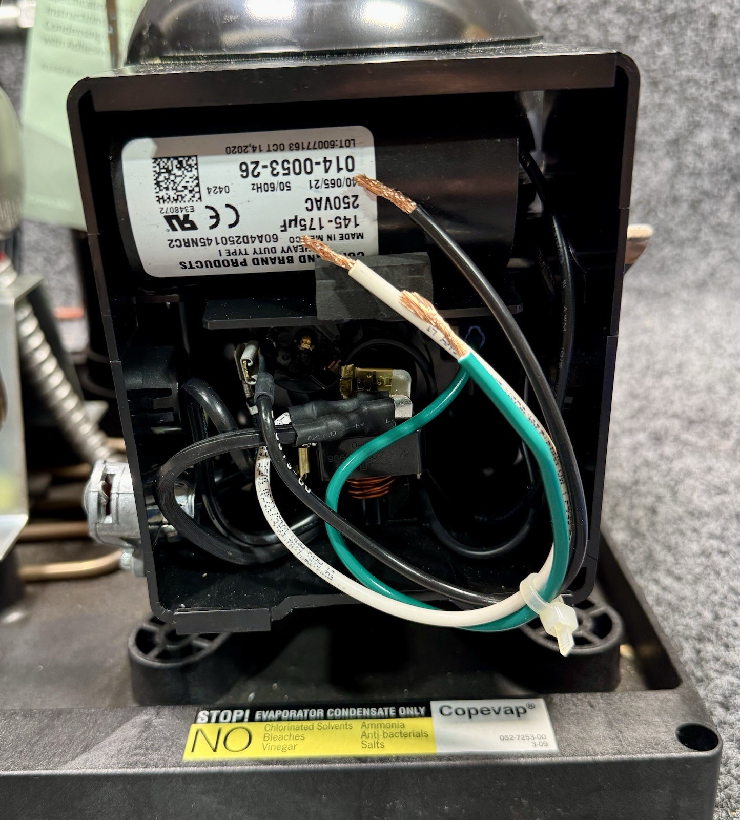 Copeland M6EM-H026-IAA-028 Condensing Unit R404A 448A 449A, M/HBP, 115V, 1 Phase