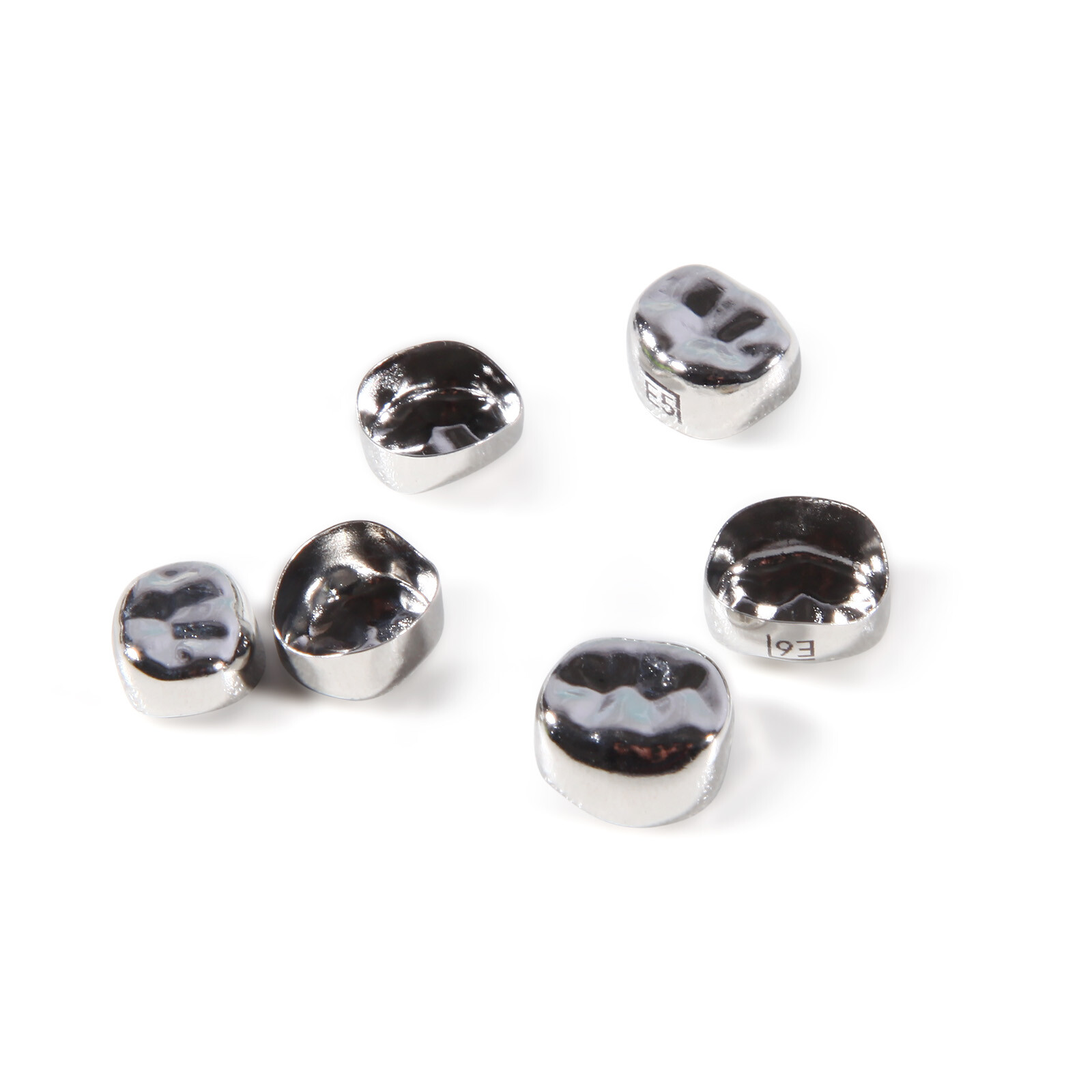 48 ASSORTED PRIMARY MOLAR STAINLESS STEEL CROWNS – COMPLETE KIT