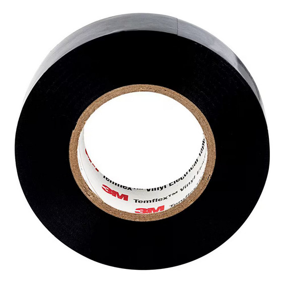 Temflex 1700 Electrical Tape 3/4 in x 60 ft Black Vinyl UL Listed