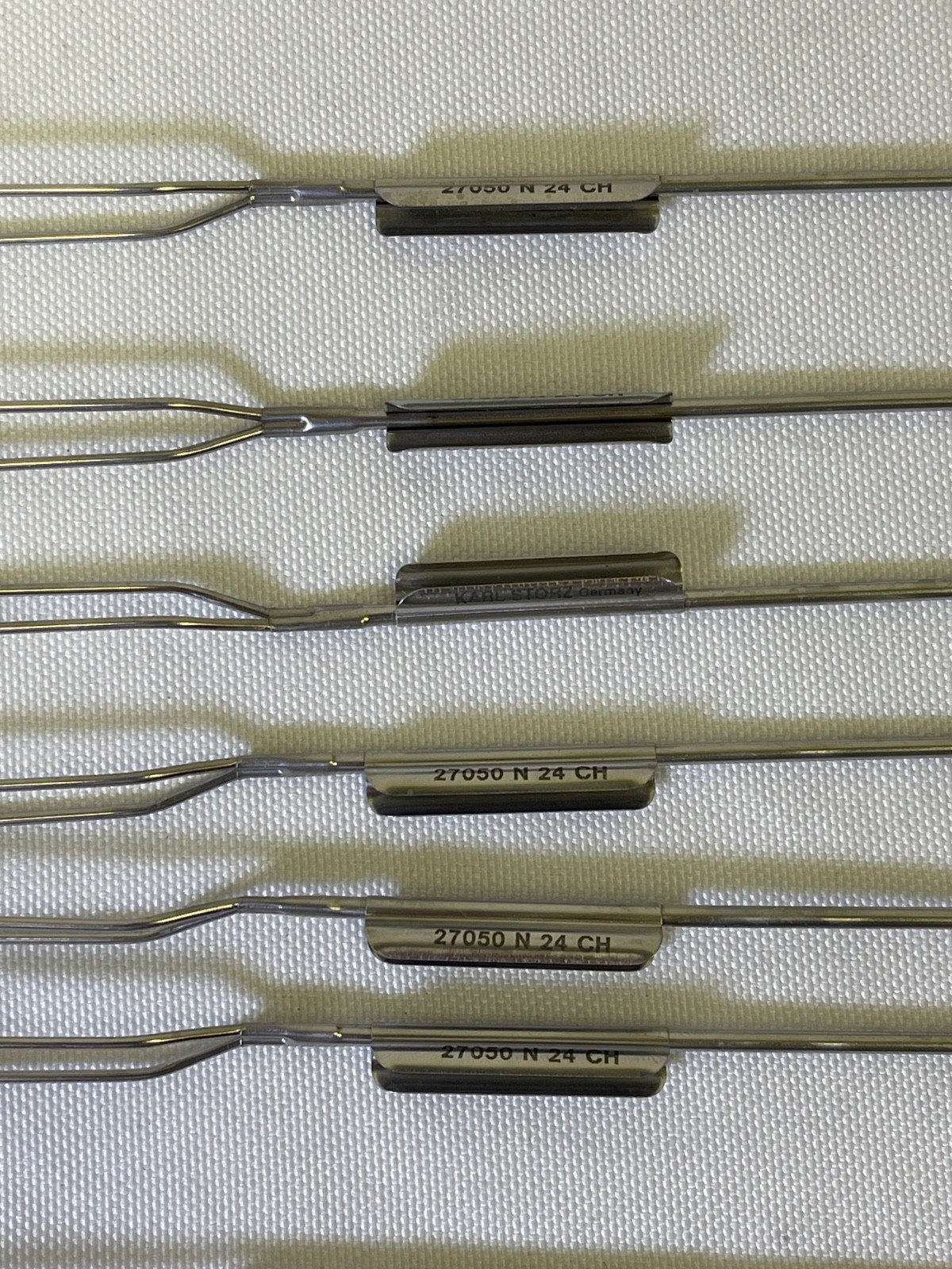Set of 12 Karl Storz 27050N/G/NX Coagulating Electrodes 24/26Fr 3mm End Urology