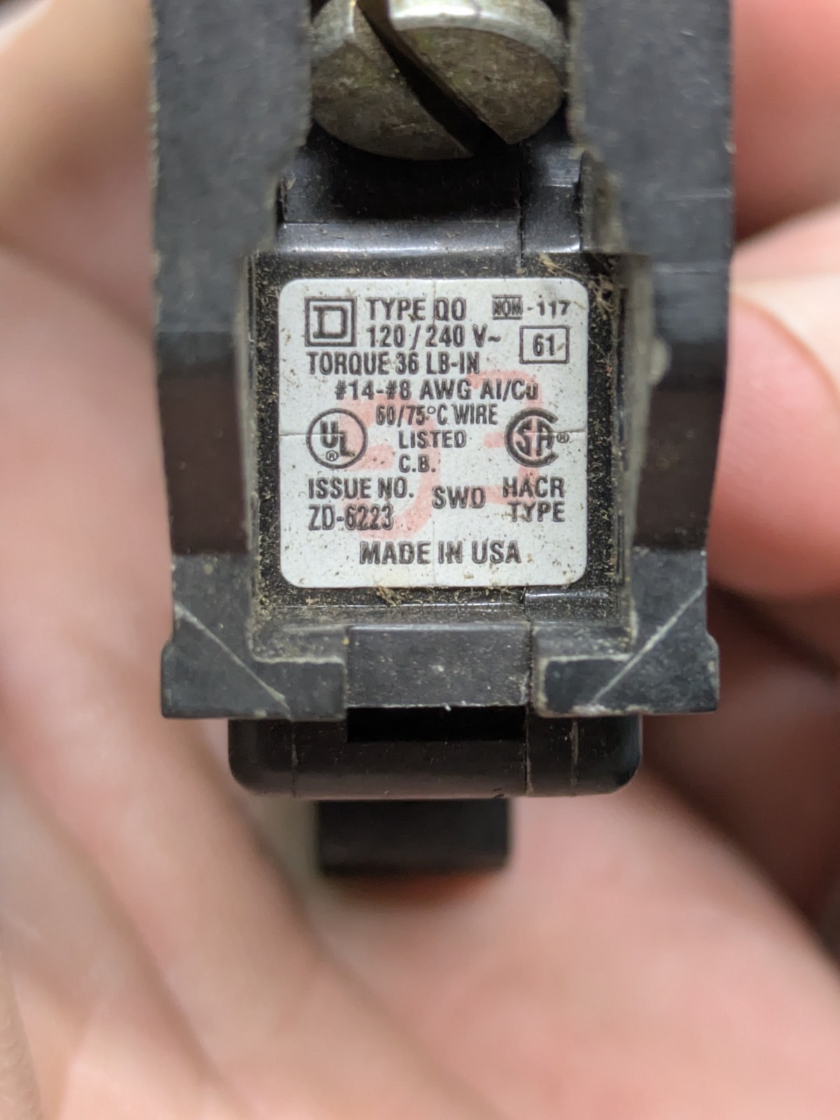Square D Circuit Breakers Lot of 25: QO 20A 30A Single Pole Tandem Plug/Bolt On